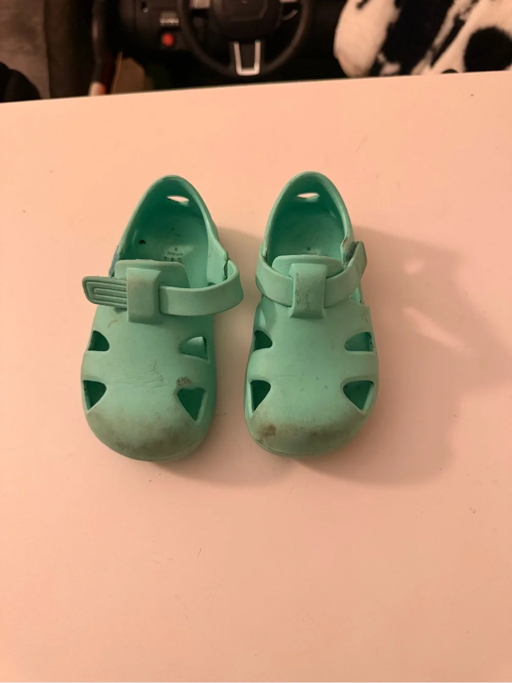 Ten Little Toddler Water Sandals Mint Green Size 8